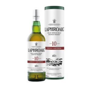 Laphroaig 10 Year Old Sherry Oak Finish Islay Single Malt Scotch Whisky 70cl