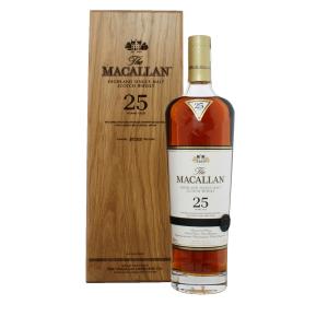 Macallan 25 Year Old 2022 Speyside Single Malt Scotch Whisky 70cl
