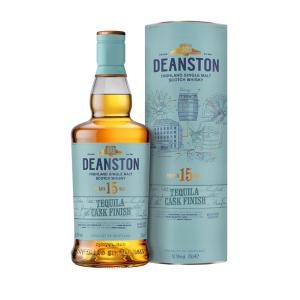 Deanston 15 Year Old Tequila Cask Finish Limited Edition Highland Single Malt Scotch Whisky 70cl