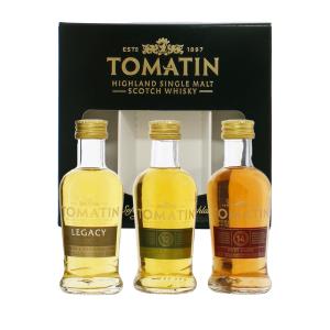 Tomatin 3x5cl Mini Pack Highland Single Malt Scotch Whisky 3x5cl