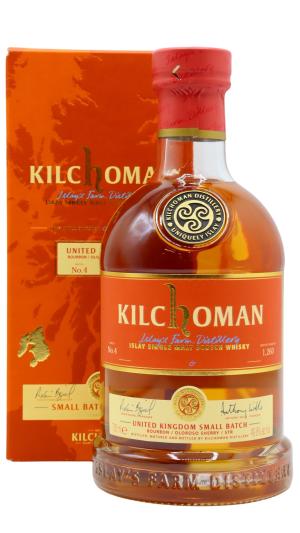 Kilchoman UK Small Batch 4 Islay Single Malt Scotch Whisky 70cl 498 ABV