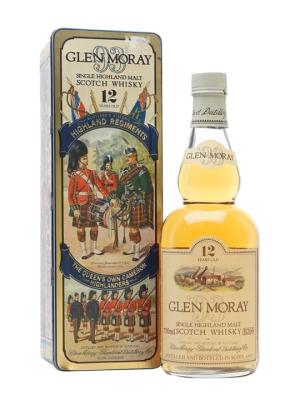 Glen Moray 12 Year Old Bot1980s The Queens Own Cameron Speyside Whisky