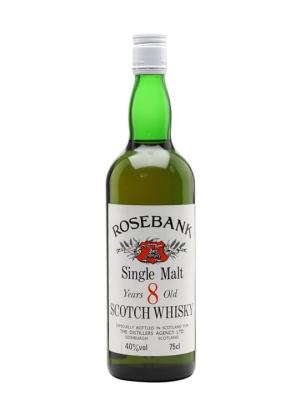 Rosebank 8 Year Old Bot1980s Lowland Single Malt Scotch Whisky