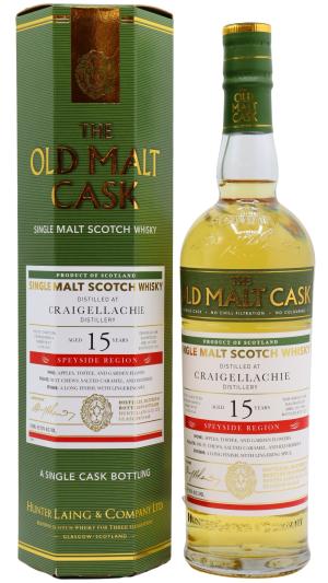 Craigellachie 15 year old Old Malt Cask Single Sherry Cask 19528 2007 Whisky 70cl 50 ABV