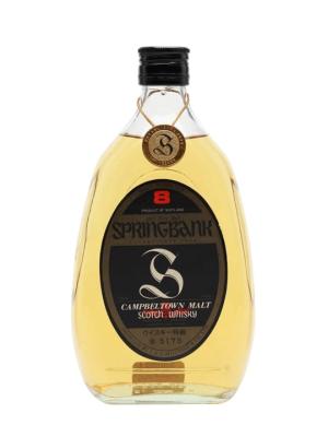 Springbank 8 Year Old Bot1980s Campbeltown Whisky