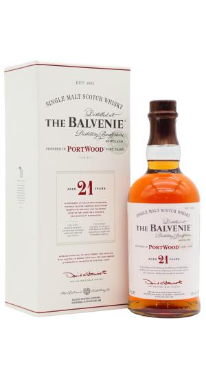 Balvenie 21 year old Port Wood Finish Single Malt Scotch Whisky 70cl 40 ABV