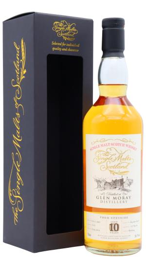 Glen Moray 10 year old Single Malts of Scotland Single Cask 5133 2007 Whisky 70cl 587 ABV