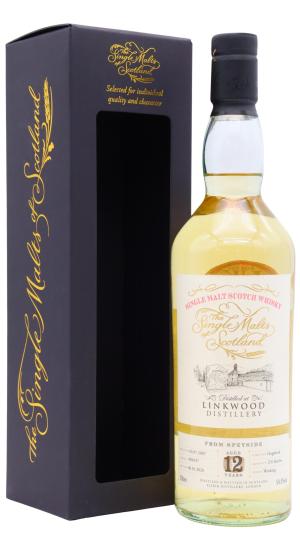 Linkwood 12 year old Single Malts of Scotland Single Cask 804457 2007 Whisky 70cl 545 ABV