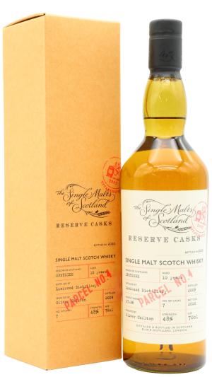 Linkwood 10 year old Single Malts Of Scotland Reserve Cask Parcel 4 2009 Whisky 70cl 48 ABV