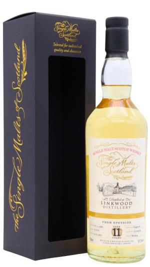 Linkwood 11 year old Single Malts Of Scotland Single Cask 315755 2009 Whisky 70cl 572 ABV