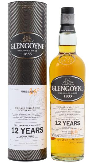 Glengoyne 12 year old Highland Single Malt Whisky 70cl 43 ABV Old Bottling