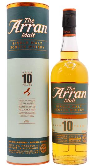 Arran 10 year old Single Malt Scotch Whisky 70cl 46 ABV Old Bottling