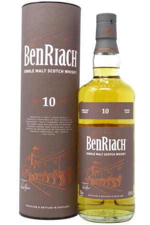 Benriach 10 year old Single Malt Scotch Whisky 70cl 43 ABV Old Bottling