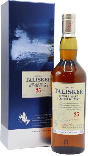 Talisker 25 year old 2020 Edition Single Malt Scotch Whisky 70cl 458 ABV