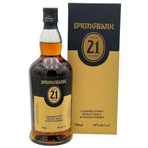 Springbank 21 Years Campbeltown Single Malt Scotch Whisky