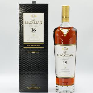Macallan 18 Year Old Single Malt Whisky Sherry Oak 2021
