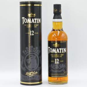 Tomatin 12 Year Old Highland Whisky 2000s Tube Design