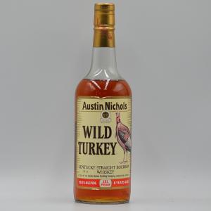 Austin Nichols Wild Turkey 8 Year Old Bourbon Whiskey 101 Proof 1980s
