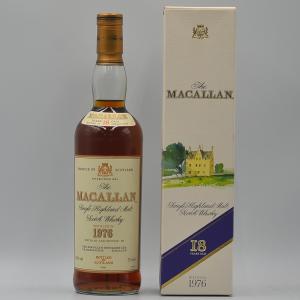 Macallan 18 Year Old Single Malt Whisky 1976