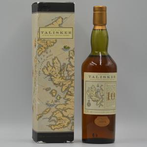 Talisker 10 Year Old Islands Whisky Map Label 1990s