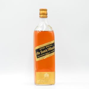Johnnie Walker Scotch Whisky Black Label Extra Special 70 Proof 1970s