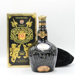 Chivas Royal Salute 21 Year Old Scotch LXX Black Flagon Limited Edition