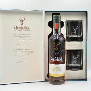 Glenfiddich 18 Year Old Malt Whisky Chinese New Year Gift Set