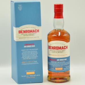 Benromach 10 Year Old Contrasts Virgin Oak Air Dried Whisky 2012