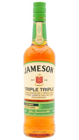 Jameson Triple Triple Irish Whiskey 70cl 40 ABV