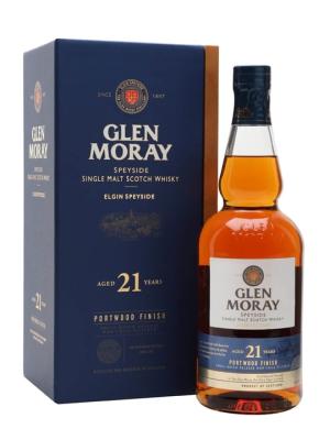 Glen Moray 21 Year Old Port Wood Finish Speyside Whisky