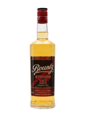 Bounty Rum Strong 151 Single Traditional Column Still Rum