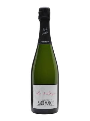 Sadi Malot Les 2 Cepages Champagne