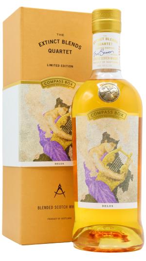 Compass Box Extinct Blends Quartet Delos Blended Scotch Whisky 70cl 49 ABV