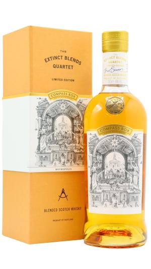 Compass Box Extinct Blends Quartet Metropolis Blended Scotch Whisky 70cl 49 ABV