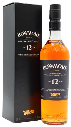 Bowmore 12 year old Islay Single Malt Scotch Whisky 70cl 40 ABV