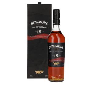 Bowmore 18 Year Old Sherry Oak Cask Islay Single Malt Scotch Whisky 70cl