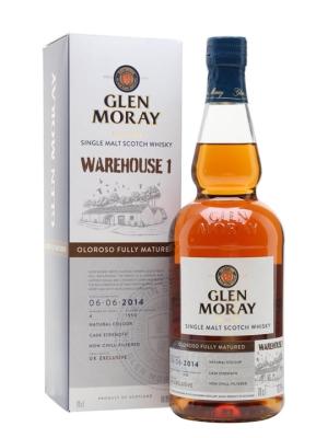 Glen Moray 2014 Oloroso Cask Warehouse 1 Release Speyside Whisky