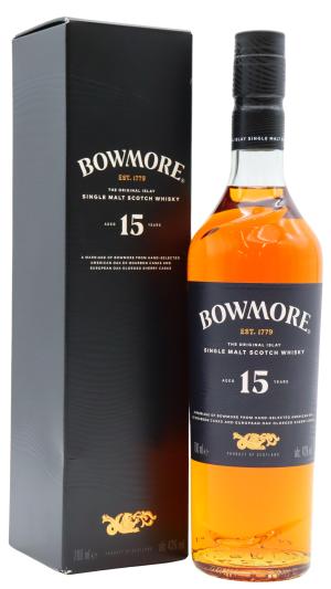 Bowmore 15 year old Islay Single Malt Scotch Whisky 70cl 43 ABV
