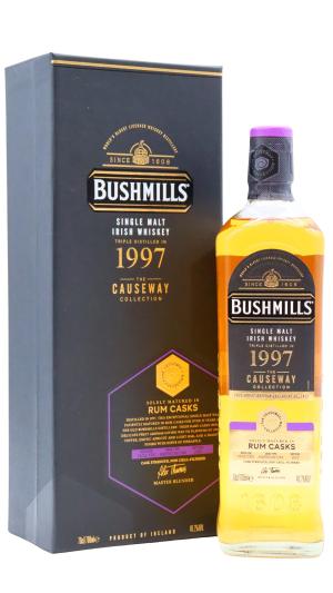 Bushmills 25 year old The Causeway Collection Rum Cask 1997 Whiskey 70cl 462 ABV UK Exclusive