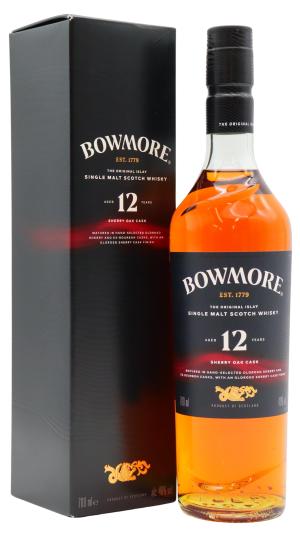 Bowmore 12 year old Sherry Oak Collection Islay Single Malt Scotch Whisky 70cl 40 ABV