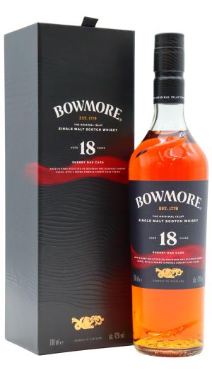 Bowmore 18 year old Sherry Oak Collection Islay Single Malt Scotch Whisky 70cl 43 ABV