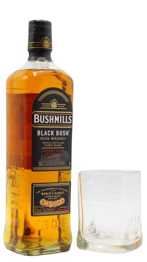 Bushmills Black Bush Irish Whiskey 70cl 40 ABV Includes Branded Glass