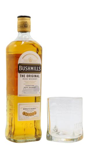 Bushmills Original Irish Whiskey 70cl 40 ABV Includes Branded Glass