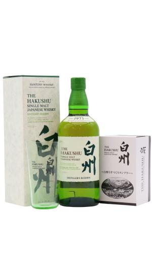 Hakushu Distillers Reserve Japanese Whisky 70cl 43 ABV Includes Branded Glass