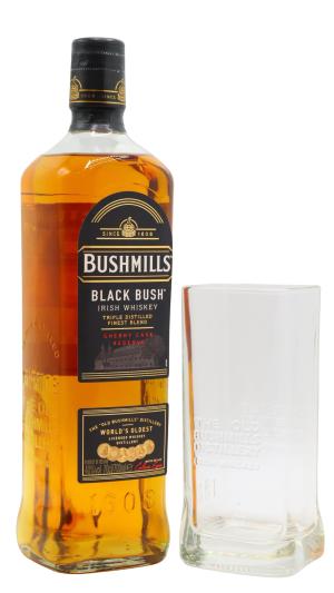 Bushmills Black Bush Irish Whiskey 70cl 40 ABV Includes Highball Glass