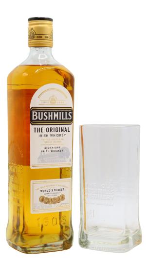 Bushmills Original Irish Whiskey 70cl 40 ABV Includes Highball Glass
