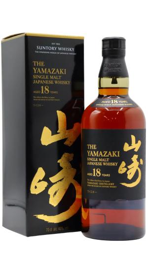 Yamazaki 18 year old Single Malt Japanese Whisky 70cl 43 ABV