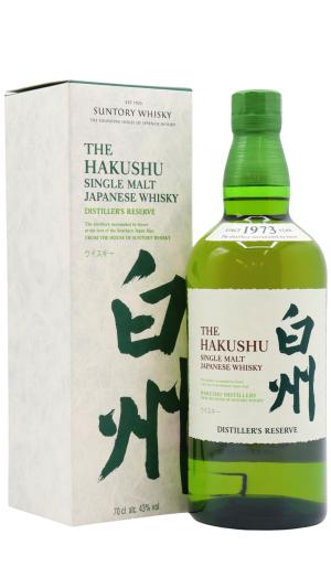 Hakushu Distillers Reserve Single Malt Japanese Whisky 70cl 43 ABV
