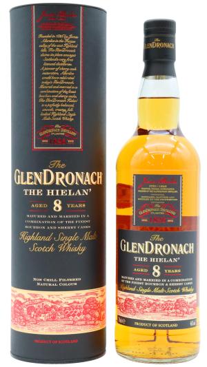 Glendronach 8 year old The Hielan Single Malt Scotch Whisky 70cl 46 ABV