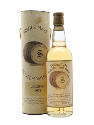 Ardbeg 1974 19 Year Old Cask 439091 Signatory Islay Whisky